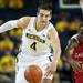Michigan freshman Mitch McGary controls the ball and dunks in the game against Saginaw Valley State on Monday. Daniel Brenner I AnnArbor.com